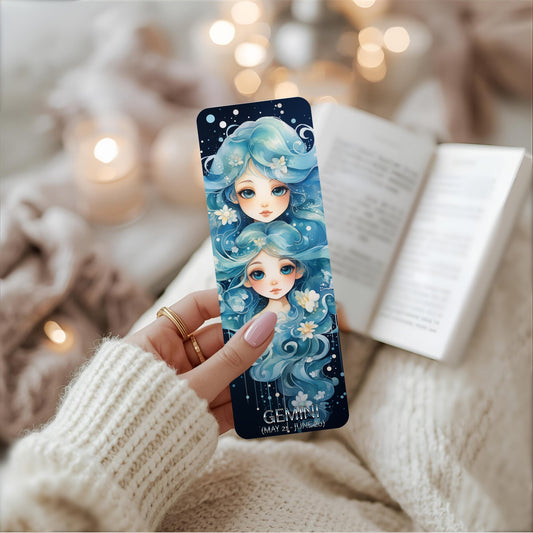Gemini Zodiac Bookmark - Unique Astrology Bookmark