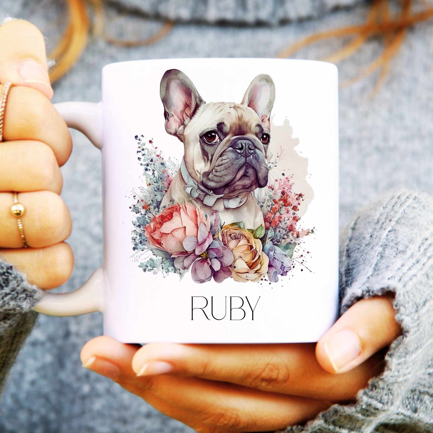 Personalised French Bulldog Coffee Mug - Perfect Gift for Frenchie Owners